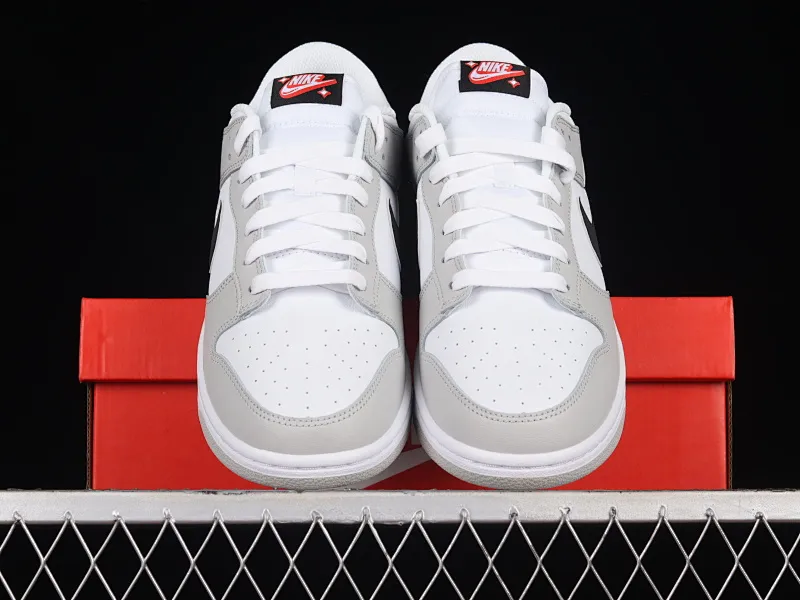 All categories Nk SB Dunk series Nk SB Dunk Low low-top sneakers M version pure original Nk Dunk SB Low gray white black scratch-off SB low-top sports casual sneakers DR9654-001